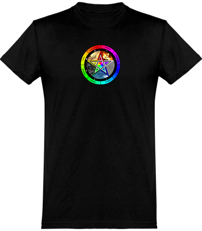 Tee shirt Homme  pentacle des 4 éléments