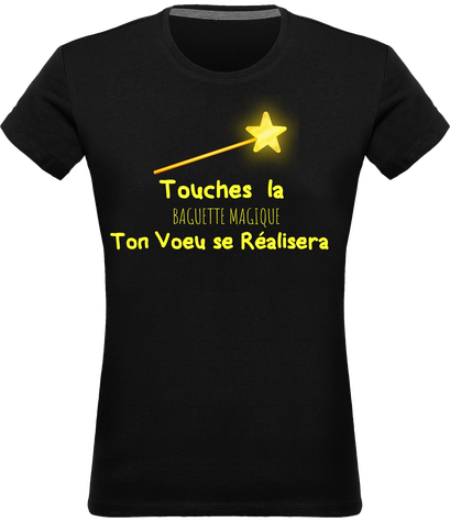 Tee shirt Femme  Baguette magique
