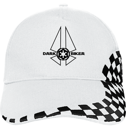 Casquette GRAND PRIX DARK BIKER LOGO NOIR 