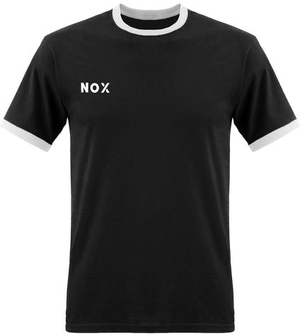 T-Shirt Manche Courte Logo/Manches/Col Blanc