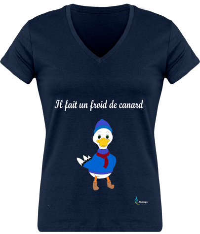 t-shirt femme froid de canard