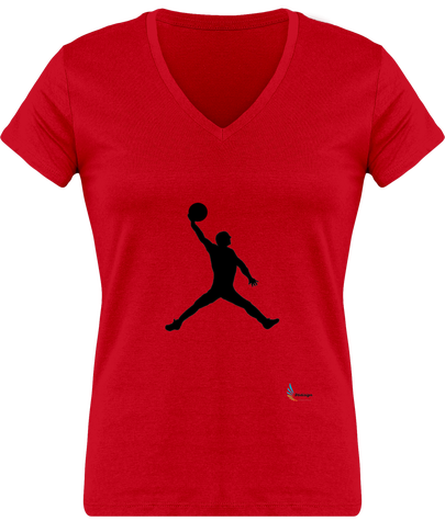 t-shirt femme basketball