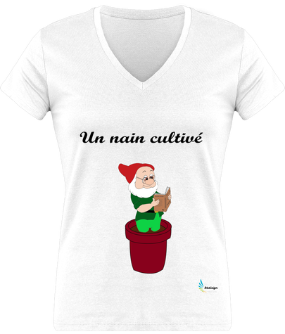 t-shirt femme nain cultivé 