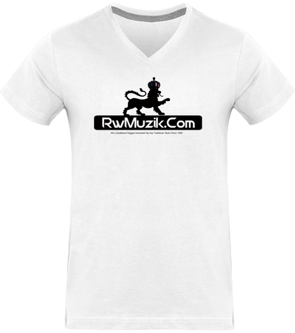RwMuZiKCom White Line Shirt