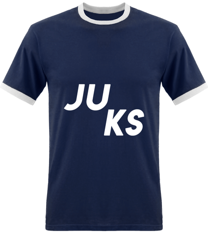 T-shirt pour homme à bords contrastés Juks