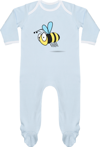 Pyjama pour bébé avec un motif d'abeille Juks
