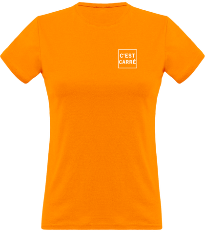 T-Shirt pour femme avec mention C'est Carré Juks