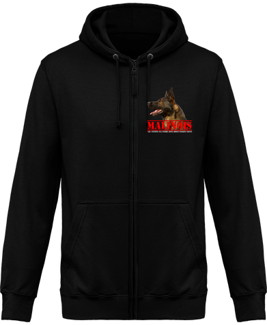 VESTE A CAPUCHE MALINOIS