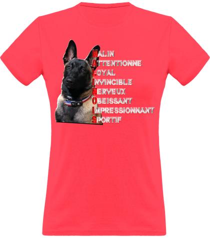 TEE-SHIRT FEMME MALINOIS
