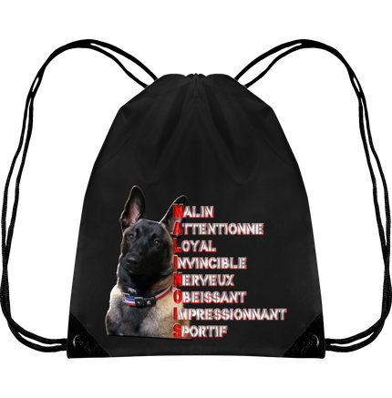 SAC A DOS CORDELETTE MALINOIS