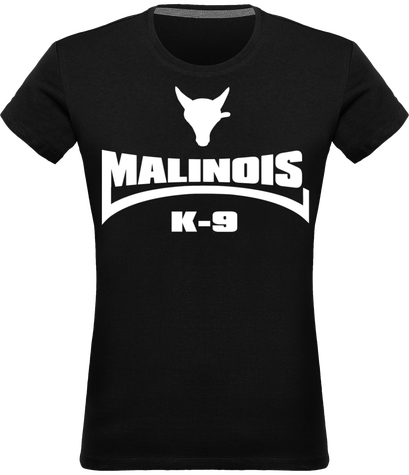 TEE-SHIRT FEMME MALINOIS K-9