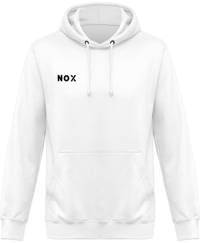 Sweat à Capuche NOX Logo Noir Unisexe