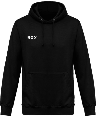 Sweat à Capuche NOX Logo Blanc Unisexe
