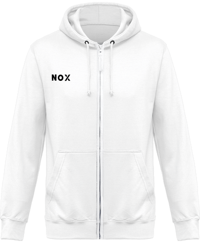 Gilet Zippé NOX Logo Noir Unisexe