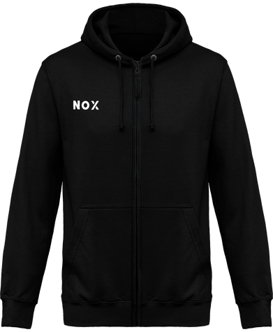 Gilet Zippé NOX Logo Blanc Unisexe