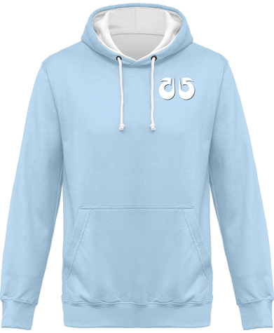 SHEPA / Sweat à capuche Homme bicolore