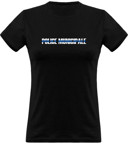 Police Municipale Bandes Bleues Femme