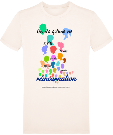 t-shirt bio homme réincarnation