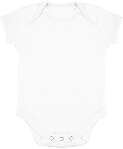 Body Bébé Contrasté Grenouillère à manches courtes. 