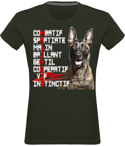 TEE-SHIRT FEMME MALINOIS