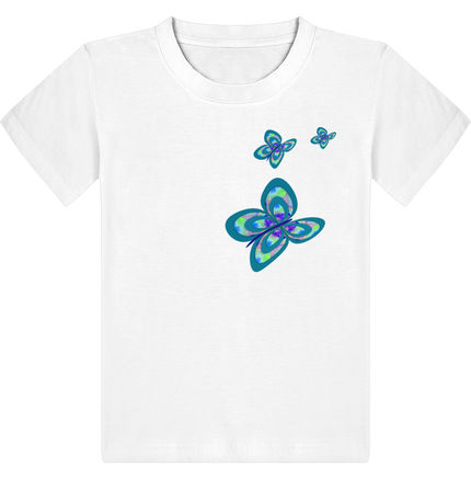 T-shirt Enfant T-shirt enfant -Papillons création Farandol'ART