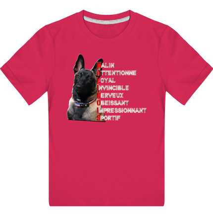 TEE-SHIRT ENFANT MIXTE MALINOIS