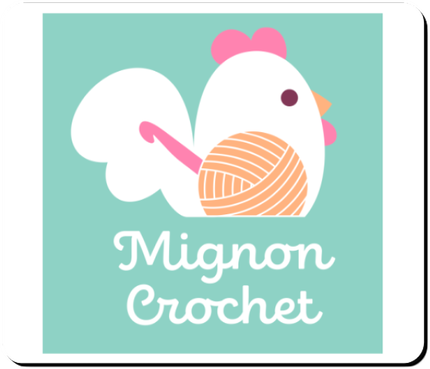 Tapis de souris logo Mignon Crochet