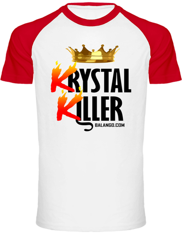 KK Crown Blanc/Rouge Tee Homme