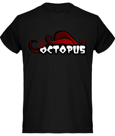 Red Octopus urban tentacules homme