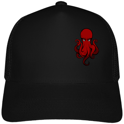Red Octopus BIG Poulpe casquette