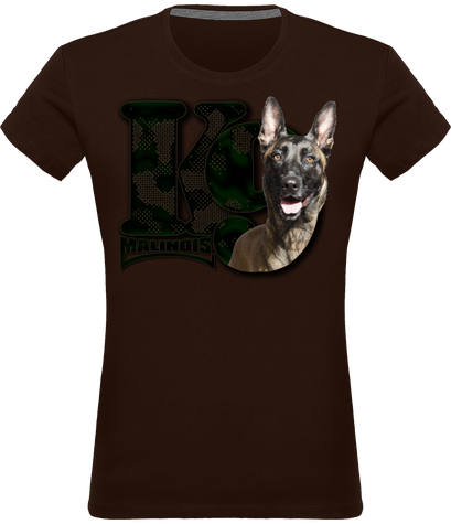TEE-SHIRT FEMME MALINOIS K-9