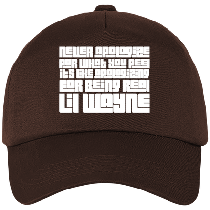 Casquette Deluxe Lil Wayne - Never apologize