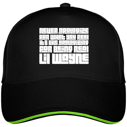 Casquette Ultimate Lil Wayne - Never apologize