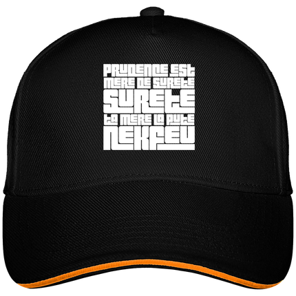 Casquette Ultimate Nekfeu - Prudence est mère de sureté