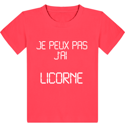 Je peux pas j'ai licorne