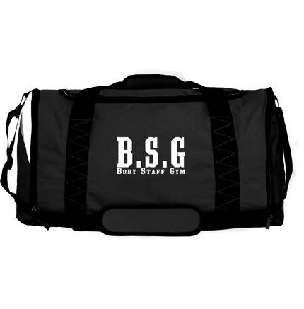  Sac de Sport Grand Format - Body Staff Gym - BSG Blanc