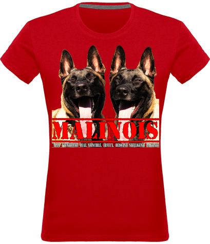 TEE-SHIRT FEMME MALINOIS