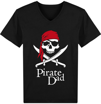 Tee-shirt Col V Homme Pirate DAD