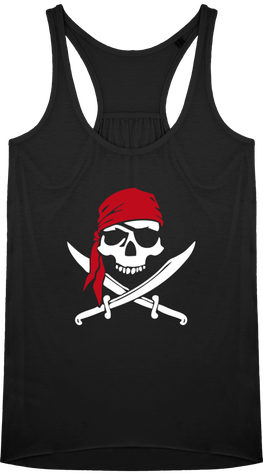 Pirate Jolly Roger Débardeur Femme
