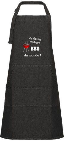 Tablier Je fais les meilleurs BBQ du monde !