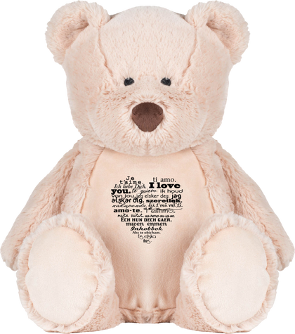 Peluche ourson personnalisé : 