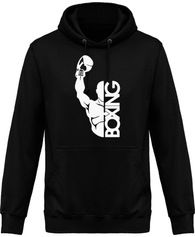 Sweet à capuche unisexe personnalisé : Boxing King 