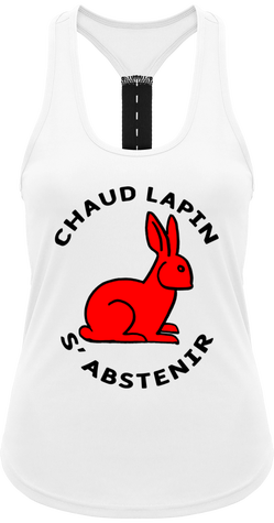 Débardeur femme sport Chaud Lapin