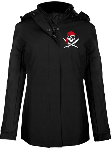 Parka Femme - Pirate Jolly Roger