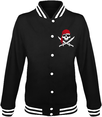 Sweat Teddy Femme - Pirate Jolly Roger