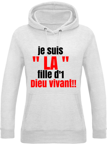 Sweet à capuche femme personnalisé : 