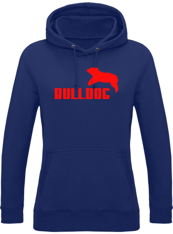 Sweat à Capuche Femme - Jdb Design - Bulldog Red
