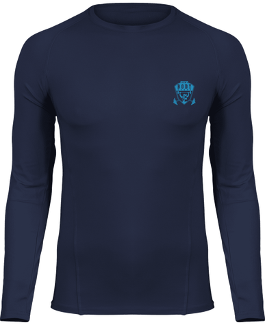 Tee Shirt Sport Unisexe Double Peau - Body Staff Gym - Logo Blue