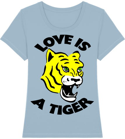 Tee shirt femme Love Tigre