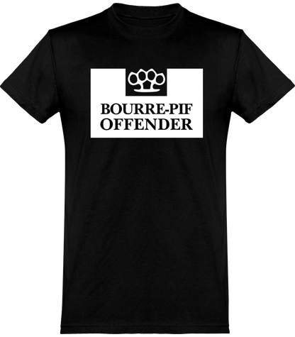 T-shirt Bourre-Pif Offender black